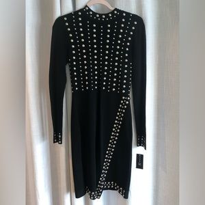INC studded knit dress